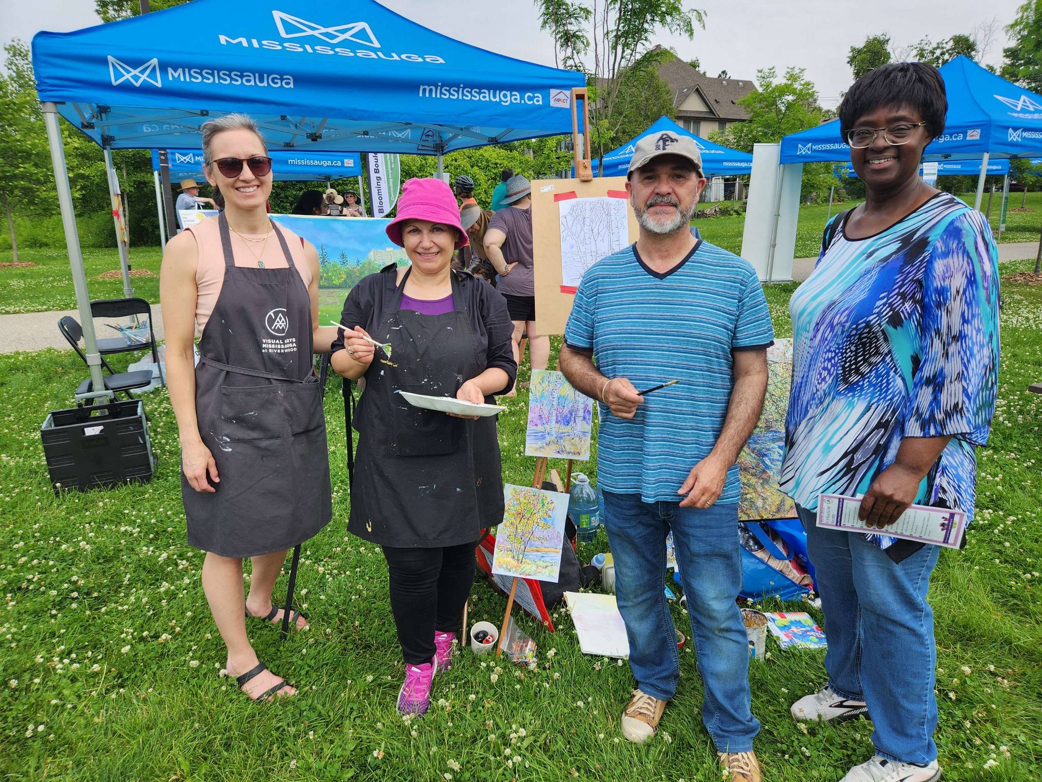 SNAP! Spotlight: Sauga En Plein Air Painting Group – Garden Day