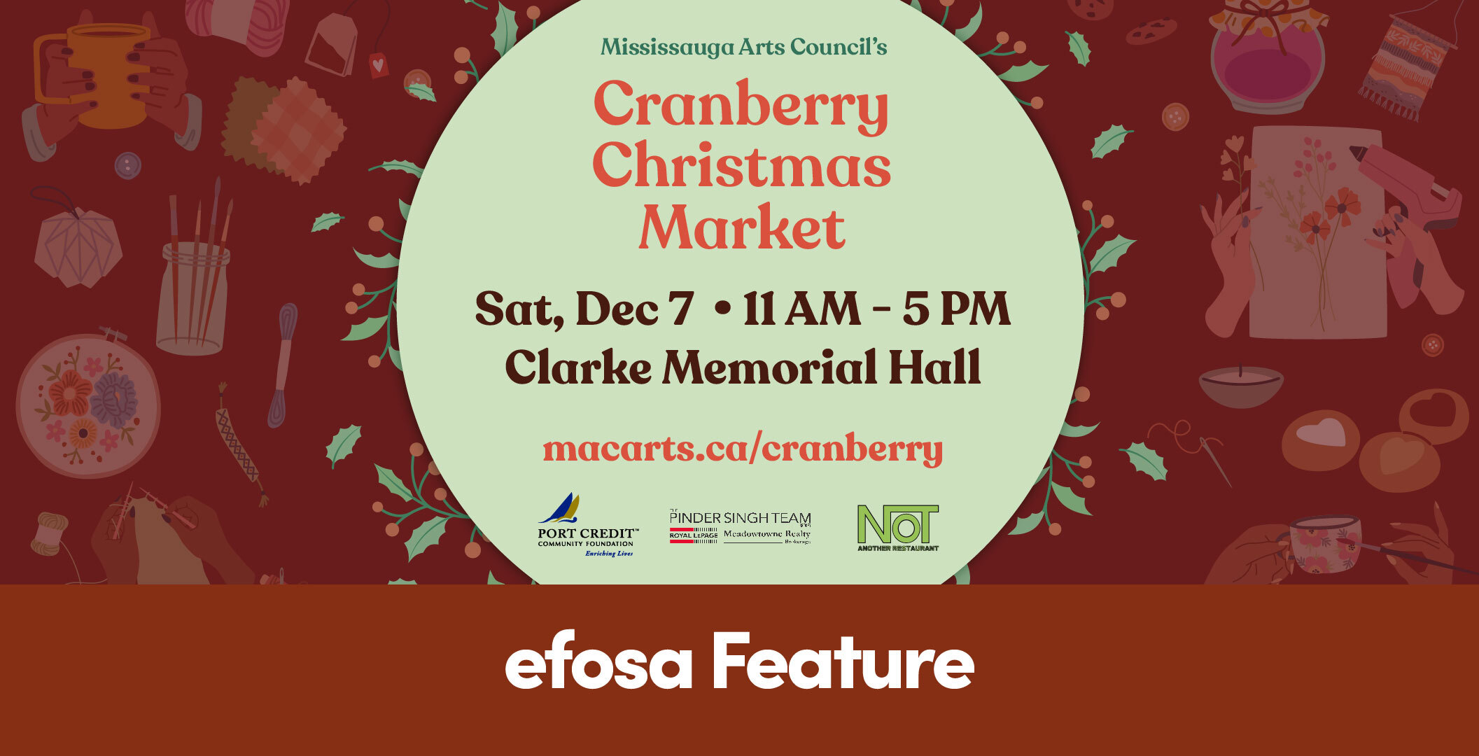 efosa: 2024 Greater Toronto Area Christmas/Holiday Guide